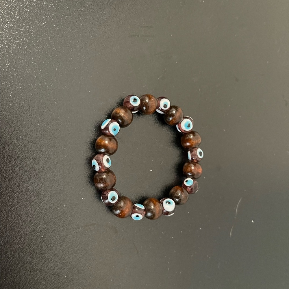 Brown ,blue , white,black Bracelet